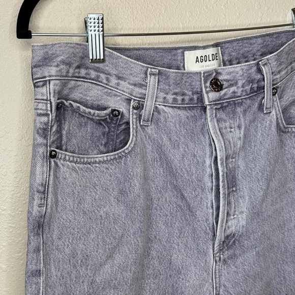 Agolde Lavender Straight Jeans - Picture 5 of 13